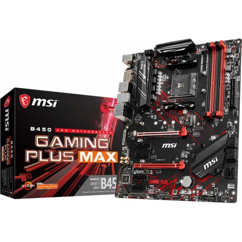 MOTHERBOARD MSI B450 GAMING PLUS MAX AM4 AMD 7B86-016R