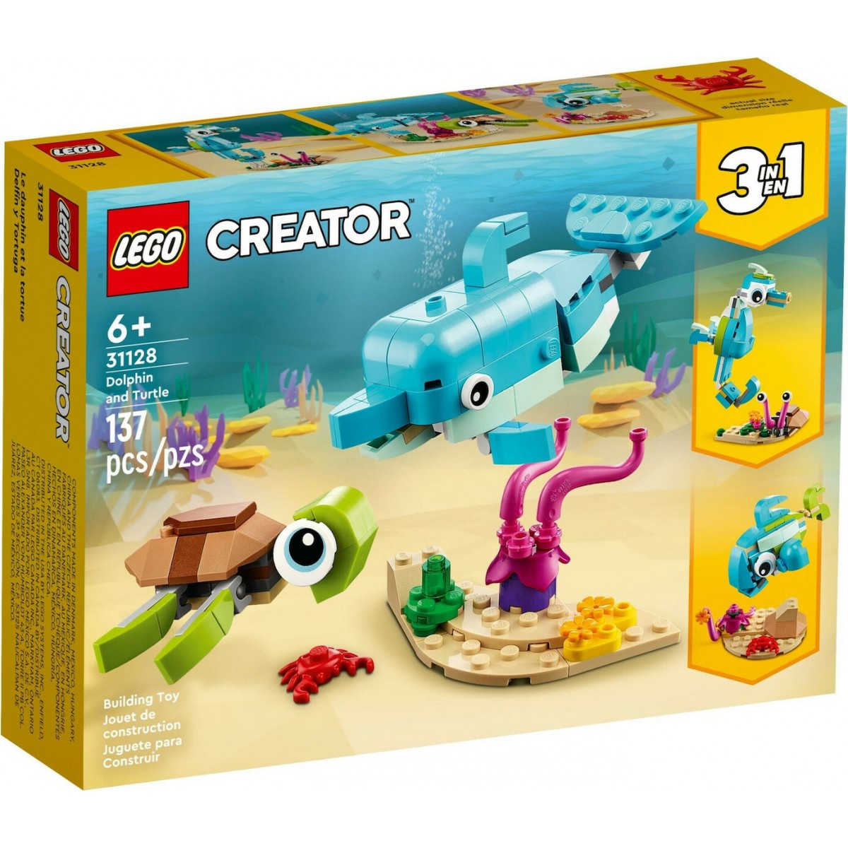 LEGO CREATOR 31128 DOLPHIN AND TURTLE - από την κατηγορία προϊόντων ...